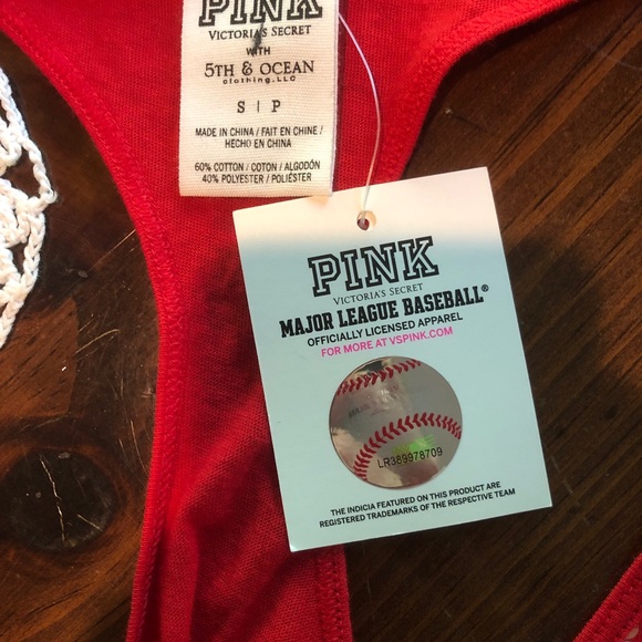 VS PINK Phillies Bling Racerback Tank Small - Picture 4 of 4